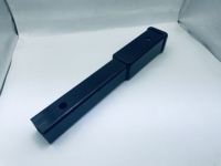 Extension de remorque robuste de 12'' sans perçage, nouveau modèle Yikun, tube récepteur de 2'', capacité de 6000 lb, trou de broche de 5/8'', haute résistance