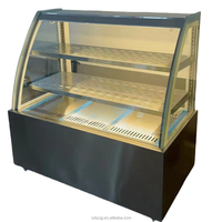 Incubateur de bureau en acier inoxydable Commercial 220V électrique Hamburger tarte armoire chauffante Restaurant affichage des aliments