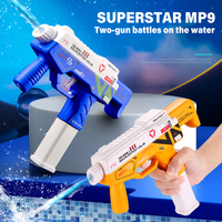 Pistola de Agua Eléctrica Automática de Última Generación, Super Soaker, Hecha de Plástico Resistente