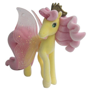 WJ2614 Mini Unicornio Sorpresa, Juguete de <span class=keywords><strong>Pony</strong></span>, Caballo Mariposa con Alas Coloridas, Figuras de Anime de PVC Flocado Seguro para Niños - Product Image 6