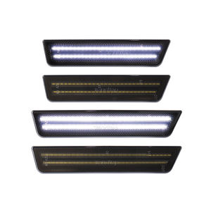 Feux de position latéraux à LED pour Dodge Challenger 08-14 Charger 11-14 Blanc Rouge Ambre Feux clignotants - Product Image 1
