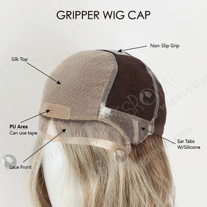 La mayoría de las <span class=keywords><strong>pelucas</strong></span> médicas de seda transpirables ligeras y cómodas de aspecto natural <span class=keywords><strong>para</strong></span> <span class=keywords><strong>mujeres</strong></span> calvas <span class=keywords><strong>con</strong></span> alopecia y Cáncer - Product Image 5