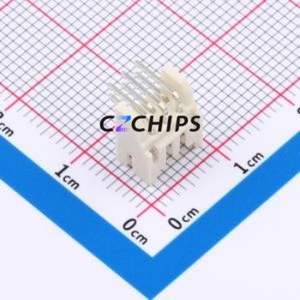 HC-PHD2.0-2x3AW Wire-to-<b>Board</b> <b>Pin</b> Header Bent Lead Through Hole,P=2mm Connector 2x3P 2mm Right Angle Insert PHD - Product Image 2