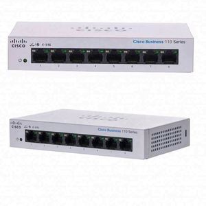 CBS110-8T-D-CN บรรจุภัณฑ์เดิม ติดตั้งง่าย Cisco สวิตช์อีเธอร์เน็ตกิกะบิตแบบไม่ต้องจัดการ 8 พอร์ต พร้อมระบบจัดการคิว - Product Image 2