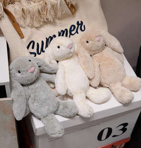 Groothandel 30 Cm Schattig Knuffeldier Lange Oor Bunny Pluche Speelgoed Zacht Konijn Speelgoed Voor Kinderen Paasvakantie - Product Image 1