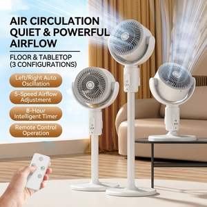 WLS-1508 OEM Multi-Functional <b>Standing</b> <b>Fan</b> With Remote, High Velocity Quiet Cooling for Market Fba-friendly Box Size "deeply Ada - Product Image 5