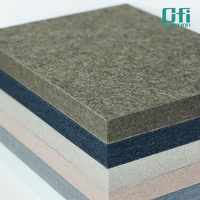 Hoogwaardig OEKO-TEX 100 Polyester Akoestisch Paneel Geluidsdempend PET Vilt Akoestisch Paneel voor Kantoor Akoestische Oplossing