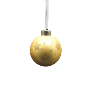 Groothandel Hoge Kwaliteit Kerst Handgeschilderde Binnen Glazen Ballen Custom Ornamenten Kerstboom Opknoping Decoratie Tekenbal