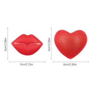 Couvre-tétons sexy à lèvres rouges pour femmes Couvre-tétons en silicone réutilisables pour les seins - Product Image 6