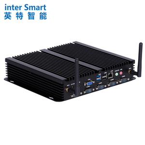 Nhà sản xuất nóng bán không quạt nhúng công nghiệp Mini PC với cổng nối tiếp J1900 6 * USB 6com 2 * SATA3.0 Realtek 8111f 2 * LAN - Product Image 5