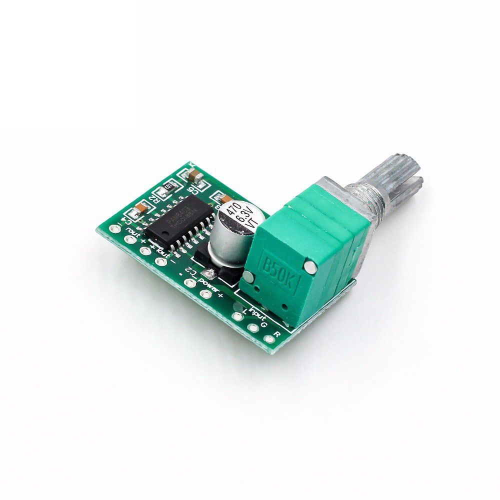1 x scheda amplificatore di potenza Bluetooth PAM8403 AMP USB stereo