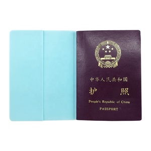 Fabrication chinoise HZT-01, étui de passeport <span class=keywords><strong>populaire</strong></span> pour <span class=keywords><strong>visa</strong></span> et passeport avec logo, étui de passeport en silicone souple et imperméable, protège-carte de passeport - Product Image 3