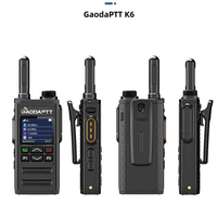 Radio bidirectionnelle GaodaPTT 4G, communication sur réseau mondial, 4G LTE, portée illimitée, radio légère, portée longue distance 5000 km