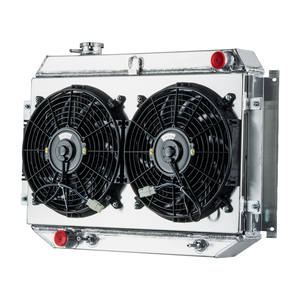 GTGMOTO Radiateur à 4 rangées avec ventilateur pour Holden HJ HQ HX HZ <span class=keywords><strong>Kingswood</strong></span> 253 308 V8 1971-1980 - Product Image 1