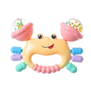 Juguete sonajero de cangrejo para bebé ABS para bebés, Educación Temprana, agarre inteligente, cangrejo en forma de juguete, juego de juguetes de mano para niño recién nacido, regalo - Product Image 4