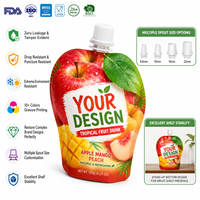 Feiao Food Grade Eco 500ml 1000ml Doypack Spout Zakjes Herbruikbare Fruit Sap Water Spout Pouch Vloeibare Gel Vloeibare Verpakkingszakjes