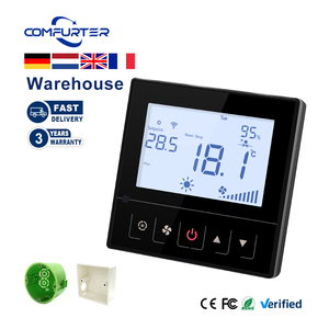 <span class=keywords><strong>Termostato</strong></span> inteligente <span class=keywords><strong>Honeywell</strong></span> para fan coil de hotel, compatible con ventiladores EC de 2 y 3 hilos, 24V, para HVAC de suelo y aire acondicionado. - Product Image 2