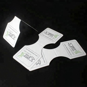 Trung Tâm Gấp Giấy Các Tông Trắng Offset Thiết Kế In Ấn Tên Thương Hiệu Tùy Chỉnh Logo Treo Thẻ Cho Đồ Trang Sức - Product Image 4