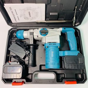 Martillo Demoledor Inalámbrico Recargable de 28 mm de Alta Potencia con Batería de Litio, Martillo Perforador de Concreto de Uso Pesado - Product Image 4