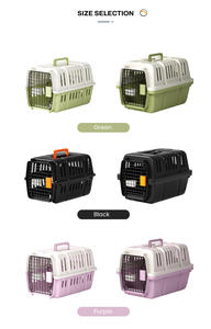 Vente en gros personnalisée Grande boîte en plastique pour animaux de compagnie approuvée par les compagnies aériennes Air Box <span class=keywords><strong>Pet</strong></span> Dog Carrier avec roues <span class=keywords><strong>Portable</strong></span> <span class=keywords><strong>Cat</strong></span> <span class=keywords><strong>Pet</strong></span> Carrier Crate <span class=keywords><strong>Cage</strong></span> - Product Image 5