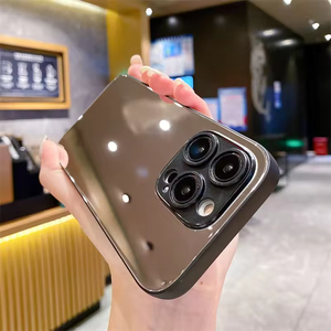 Custodia in Silicone Effetto <span class=keywords><strong>Specchio</strong></span> alla Moda per <span class=keywords><strong>iPhone</strong></span> 17 <span class=keywords><strong>11</strong></span> 12 13 14 15 Pro, <span class=keywords><strong>Cover</strong></span> Sottile Antiurto Carina per Ragazze e Donne - Product Image 6