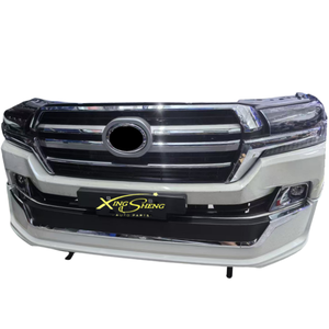 Original para <span class=keywords><strong>Toyota</strong></span> Landcruiser parachoques delantero parrilla faros guardabarros y arnés de Radar parachoques de coche usado - Product Image 6