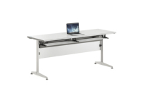 Bureau et table d'école pliables modernes avec roulettes, en bois, modulaires et extensibles, pour usage commercial et résidentiel