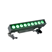 Barre de lumière LED professionnelle GBR-BB915IP, étanche IP65, 9x15W RGBWA UV 6-en-1, contrôlée par DMX512, batterie 13200mAh, pour scène