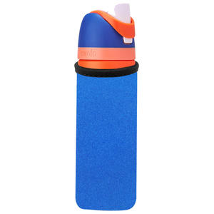 OEM/ODM elegante color liso 24oz 32oz aislado de acero inoxidable funda para botella de agua funda protectora de neopreno suave para botella de agua - Product Image 3