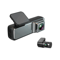 Caméra embarquée au design simple 1080P HD WIFI avec double caméra, vision nocturne arrière, enregistrement en boucle, garantie 1 an