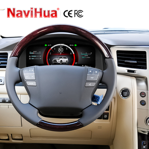 Cockpit virtuel 12,3 pouces pour Lexus LX570 2007-2015, tableau de bord LCD, Carplay, compteur numérique, tachymètre, mise à niveau Carplay - Product Image 1