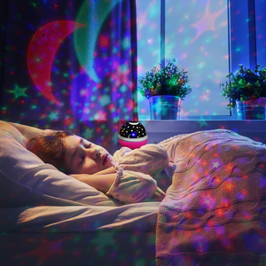 <strong>Projector</strong> Light Lamp Children Baby Bedroom Decor Gifts for <strong>Kid</strong> Lamp Rotating Starry Nursery Table Lamp Starry Galaxy <strong>Projector</strong> - Product Image 5