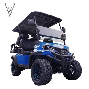Chino barato 2 4 6 asientos carritos de golf eléctricos precios buggy coche 72 voltios carrito de golf para la venta