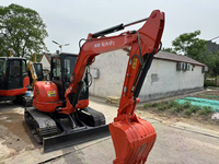 Mini Escavatore Usato Giapponese U40 da 4 Tonnellate con Motore, Cambio e Pompa Idraulica per Uso Agricolo Certificato EPA