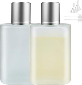 Flacon cosmétique en verre givré blanc avec pulvérisateur, vide, pour huile essentielle, sérum, soin de la peau, 5ml 10ml 20ml 30ml 50ml 100ml - Product Image 2