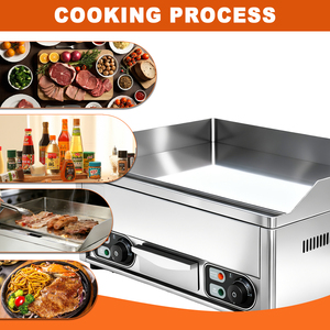 Electric Grill One-piece Forged <strong>Plate</strong>, zero Color Difference for All Food 3D Circulation Commercial Griddle OEM ODM - Product Image 4