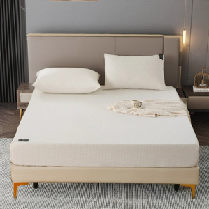 Sábana Ajustable de Algodón Orgánico con Fibra de Plata para Aliviar la Fatiga, Suave y Cómoda - Product Image 1
