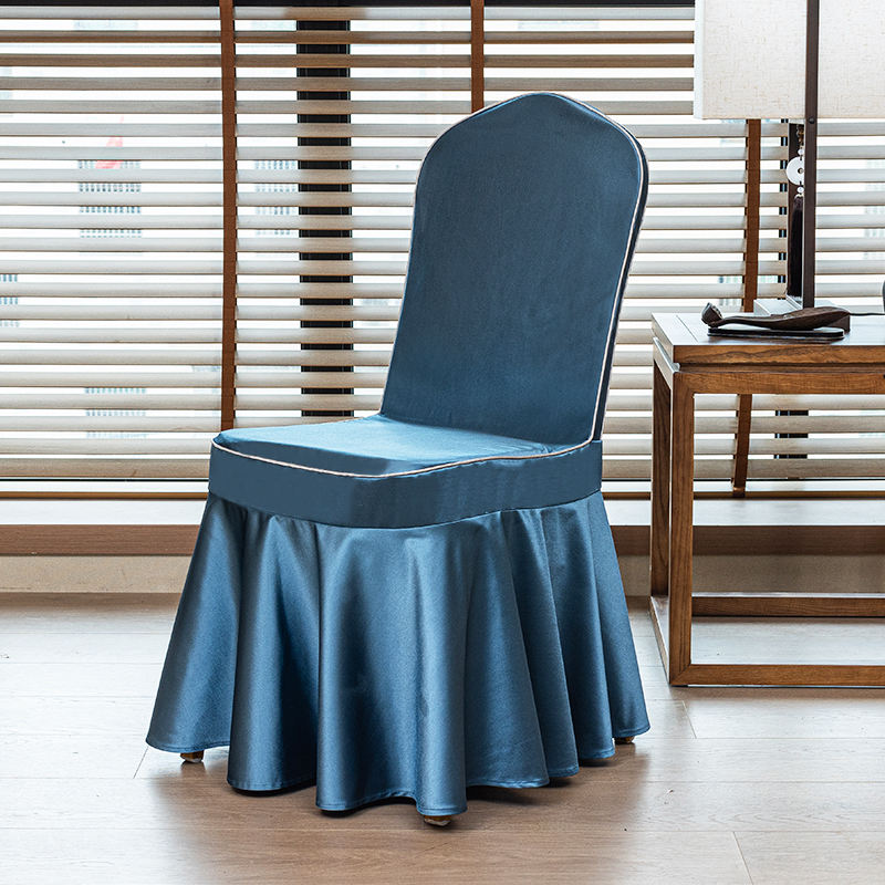 Satin exquis bleu d'océan (robe de soleil)