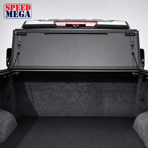 Couverture de benne rigide à trois volets encastrée pour Ford F-150 5,5 pieds, couverture de benne en aluminium à profil bas, étanche et verrouillable - Product Image 3