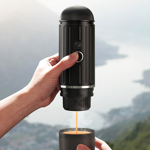 Machine à café portable à capsules, pression de pompe 15 bars, alimentée par batterie, machine à expresso de voyage, capacité 0,8 L, corps en plastique - Product Image 5