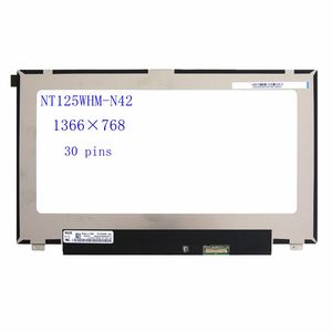 NT125WHM-N42 de matrice d'écran Lcd pour ordinateur portable 12.5 "pour <span class=keywords><strong>Dell</strong></span> E5270 E5280 E5288 <span class=keywords><strong>E7270</strong></span> E7280 HD 1366X768 EDP 30PIN - Product Image 1