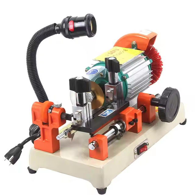 DEFU-2AS Manual Key Cutting Machine for Duplicating Cylinder Flat Keys for Home Shop Use Car Keys Cutting Essential Locksmith