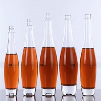 ONO 175ml 375ml 500ml boule de Bowling en forme de boule de Bowling bouteille de vin classique clair Whisky Vodka tequila avec couvercle d'étanchéité