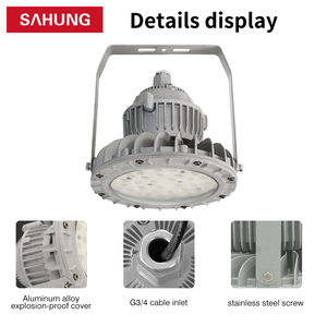 Ex ATEX LED chống cháy nổ biển bằng chứng dẫn ánh sáng bay cao IP66 lịch thi đấu 100W 200W chống nổ ánh sáng - Product Image 3