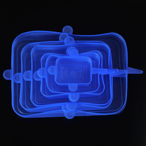 <span class=keywords><strong>Couvercle</strong></span> adaptable Housse en silicone Elastique alimentaire extensible Couvercles <span class=keywords><strong>micro</strong></span>-ondes frais Housse en silicone extensible <span class=keywords><strong>pour</strong></span> accessoires de cuisine - Product Image 2