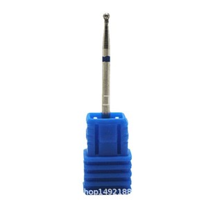 Tête de ponçage cylindrique pour ongles, diamant électroplaqué de 2,35 mm pour le polissage des ongles - Product Image 1