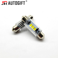 Ampoules LED d'intérieur de voiture OEM C5W & C10W Ampoule de lecture blanche super lumineuse 3SMD Festoon 31mm-41mm Canbus Plate Bulbs 9V-18V pour voitures