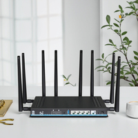 Harga Jual Router WiFi 6 AX3000 Wireless 5G Dual Band 2.4GHz dan 5.8GHz LTE 5G untuk Penggunaan Bisnis, Mendukung Openwrt