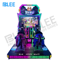 Machine de jeu d'arcade de tir à 2 joueurs, prix d'usine, à monnayeur, avec garantie d'un an, en métal et plastique