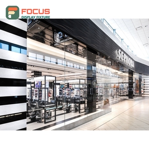 Unidad de Exhibición de Pared de Melamina de Alta Calidad para Tiendas Minoristas, Solución Integral para el Diseño de Tiendas de Cosméticos - Product Image 6